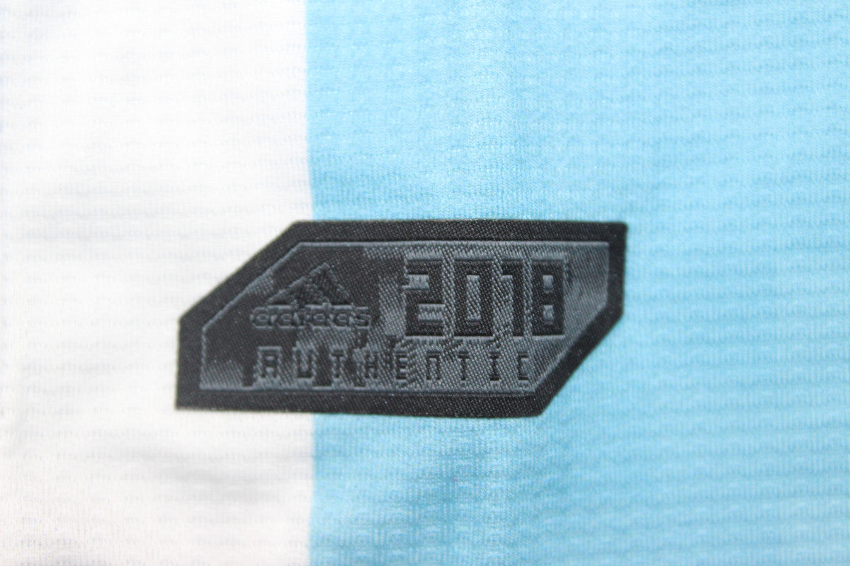 Camisa Retrô Argentina Home Versão Jogador 2018