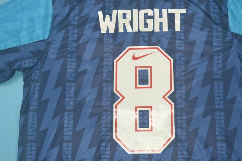 Camisa Retrô Arsenal Away  94 "Wright" Nº 8