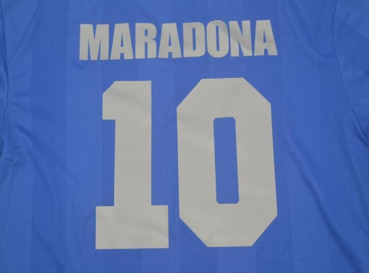Camisa Retrô Argentina Away 1986 "Maradona" N°.10