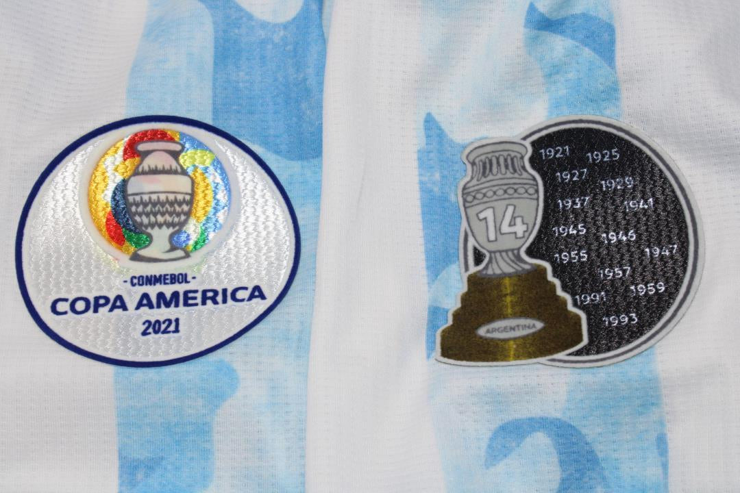 Camisa Retrô Argentina Home Camisa Retrô American Cup Versão 20/21 "Messi" N°.10