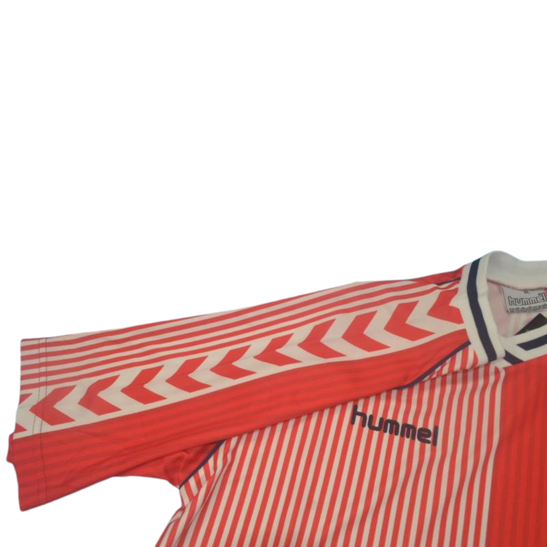 Camisa Dinamarca 1986 Home - Versão Retrô