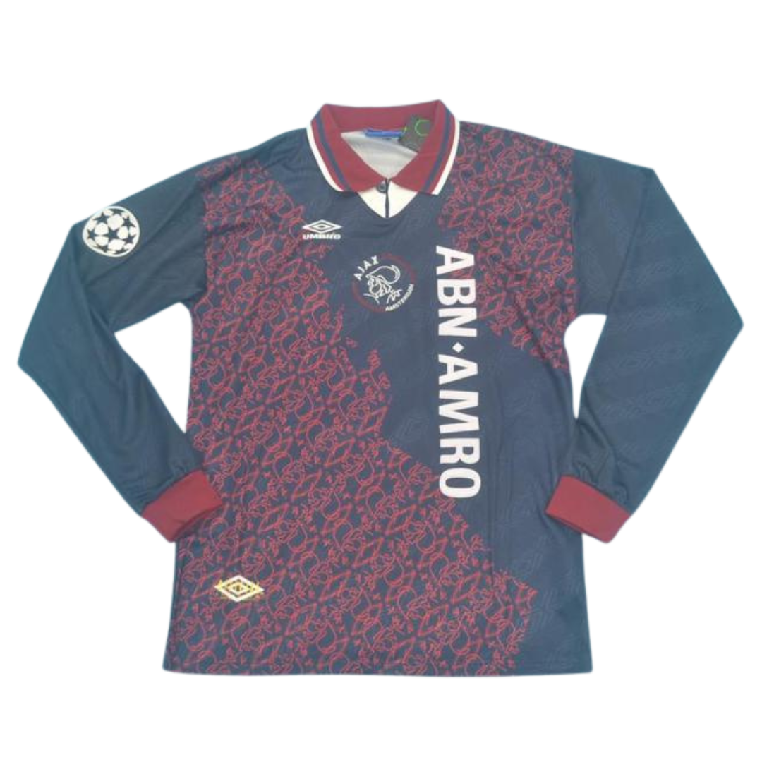 Camisa Retrô Ajax Away Manga Longaa 94/95