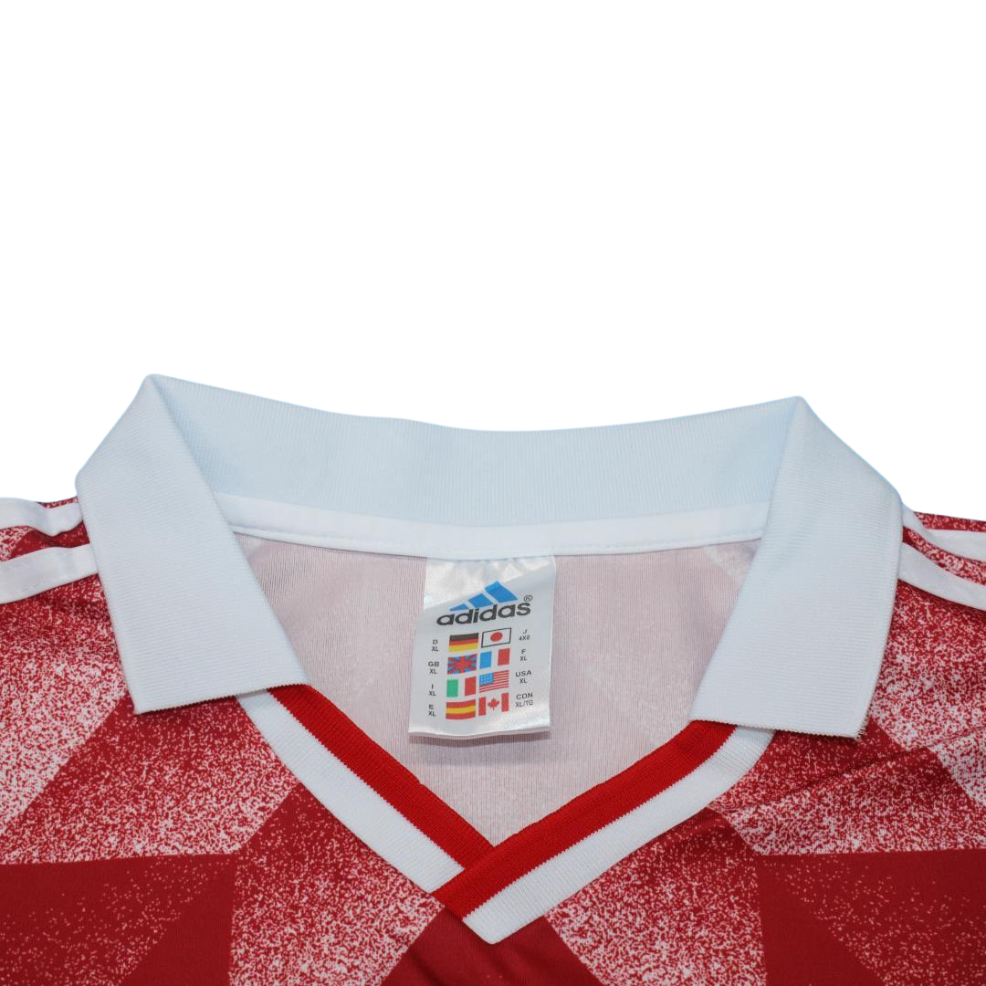 Camisa Retrô União Soviétiva Euro Home 1988