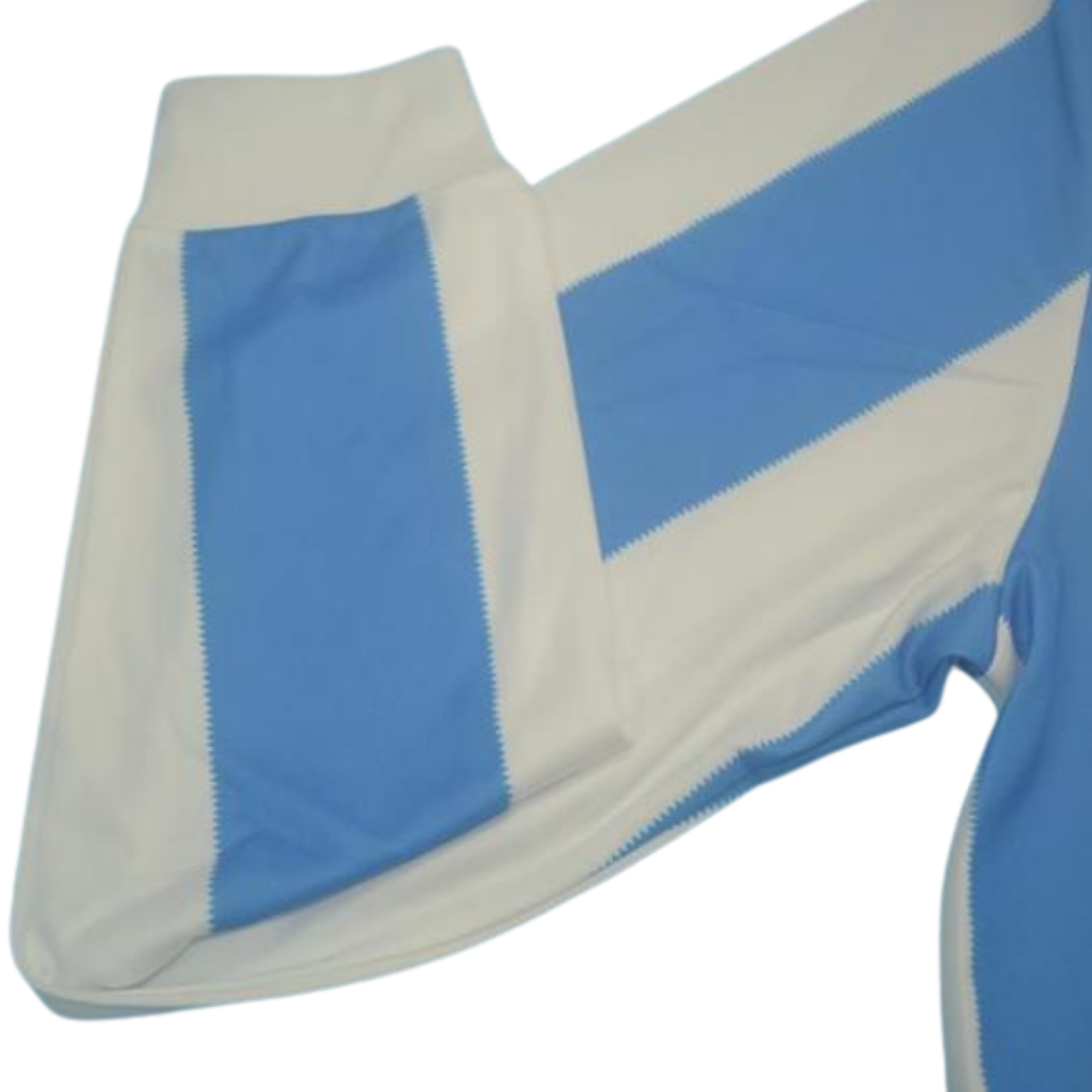 Camisa Retrô Argentina Home Manga Longaa 1986