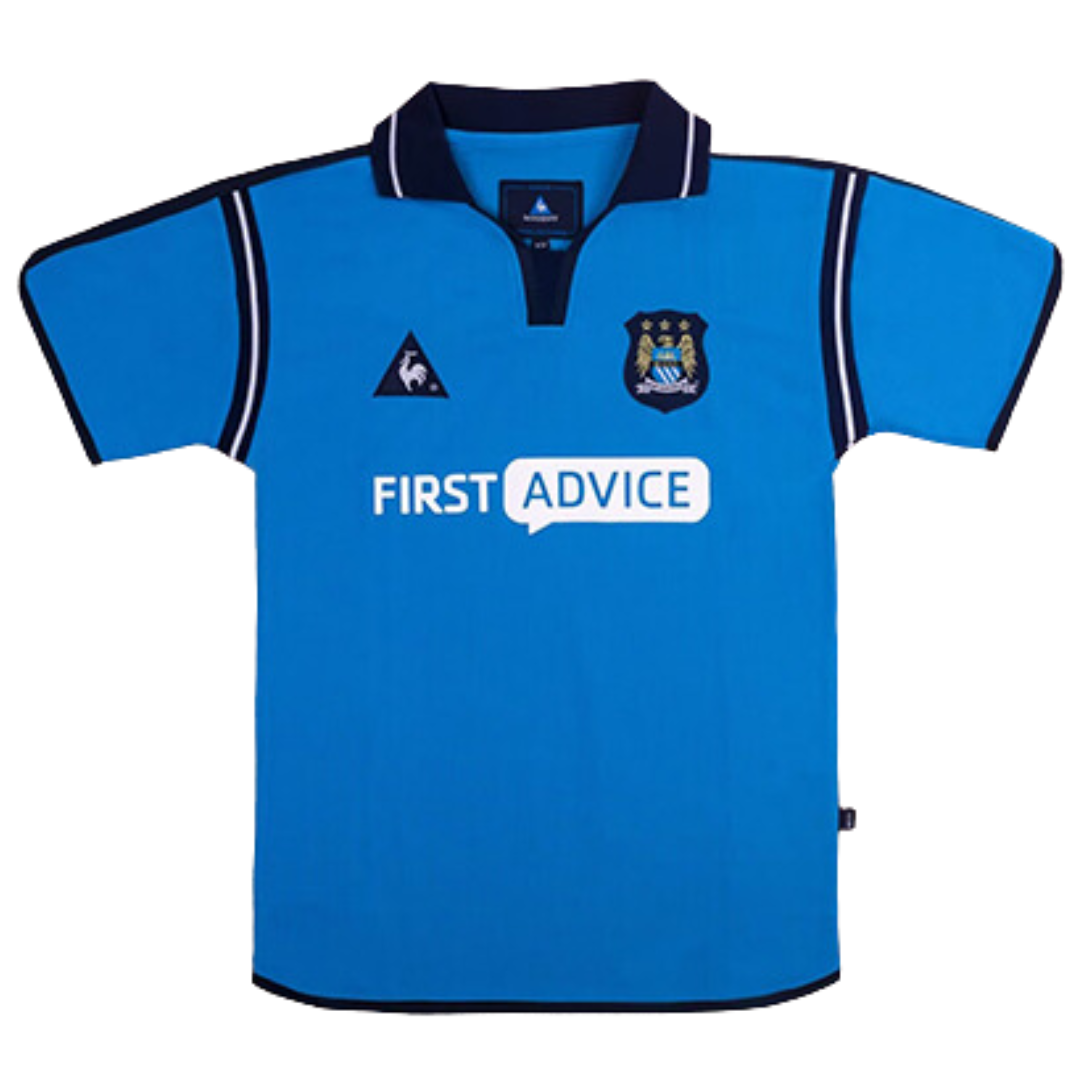 Camisa Retrô Manchester City Home 02/03 "Barton" Nº41