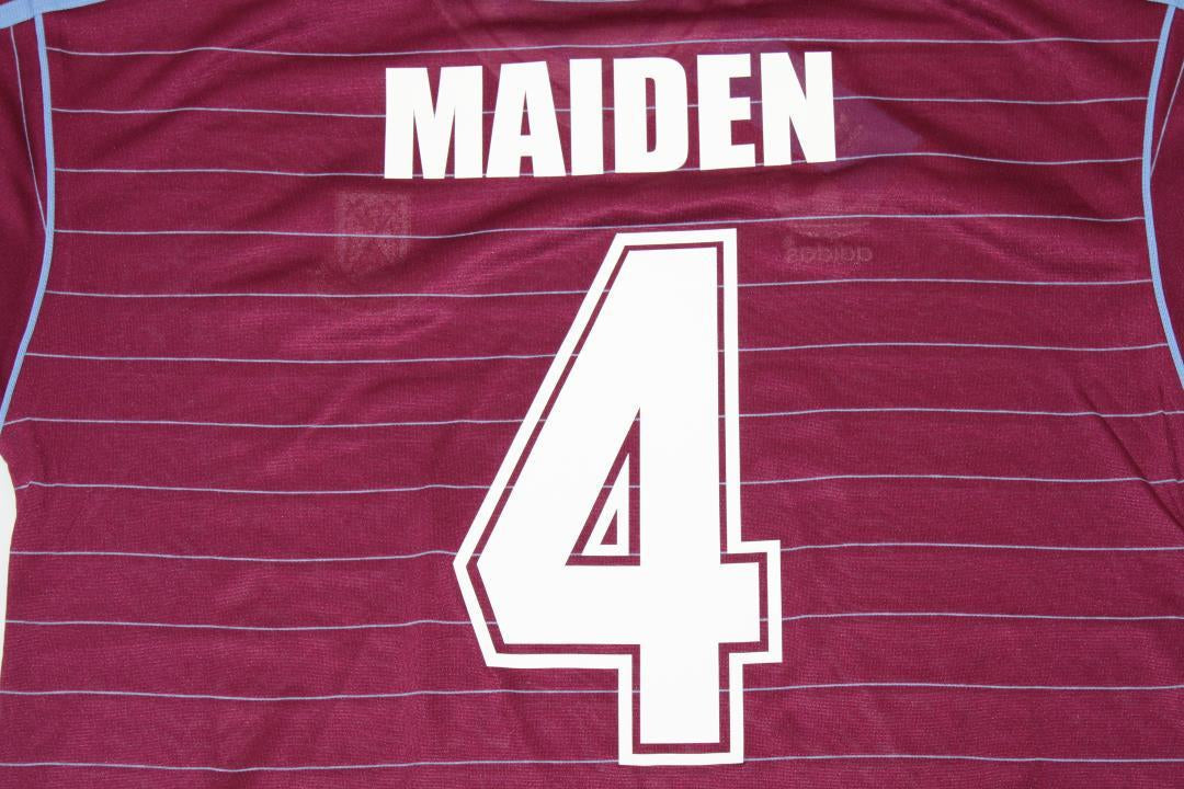 Camisa Retrô West Ham Home 86 "Maiden" Nº 4