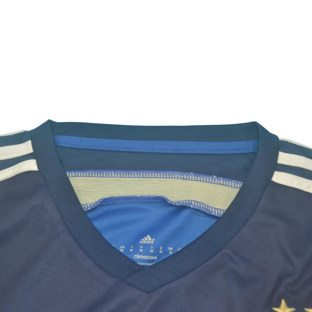 Camisa Retrô Argentina Away Copa do Mundo Finale Versão 2014