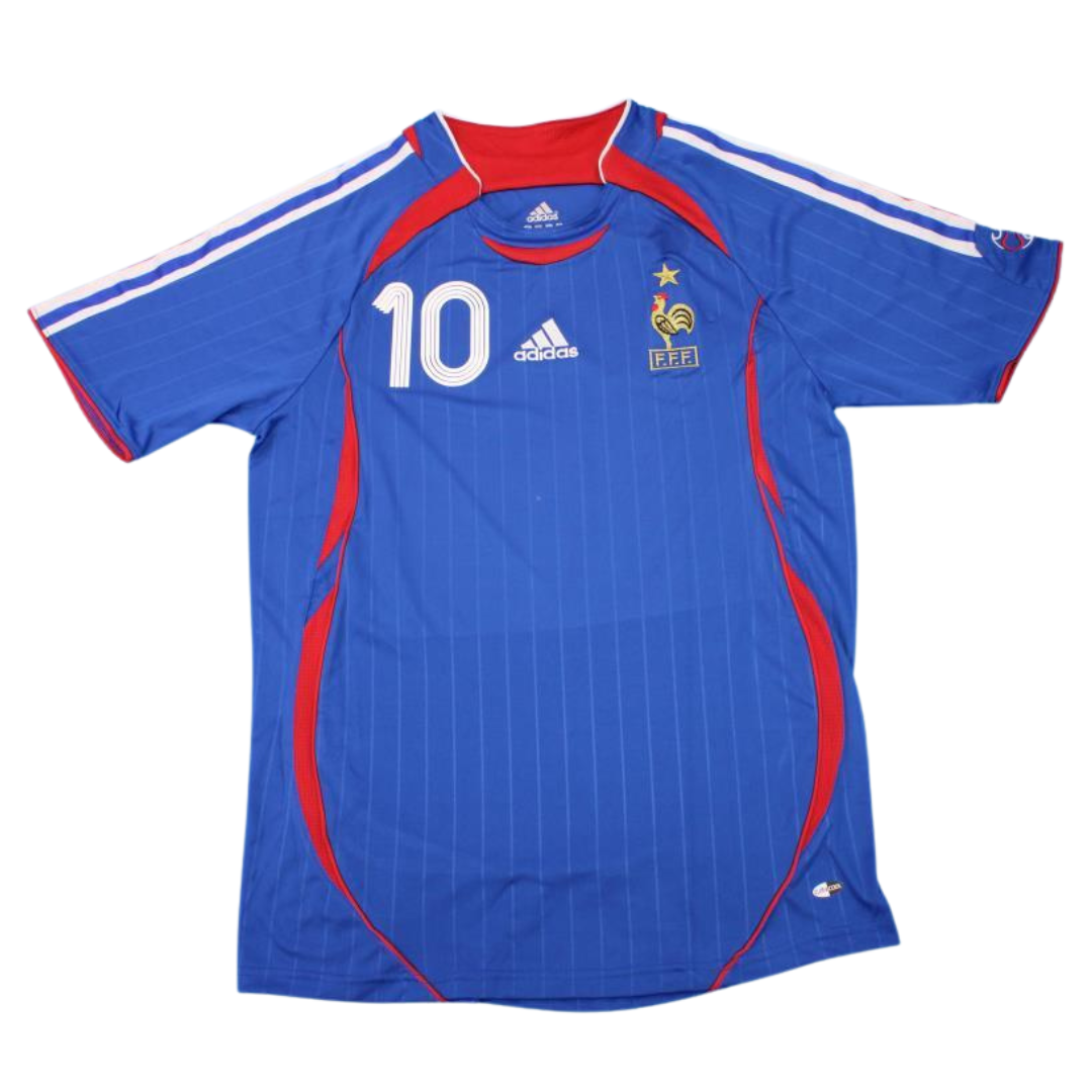 Camisa Retrô França Home 2006 "Zidane" N°10
