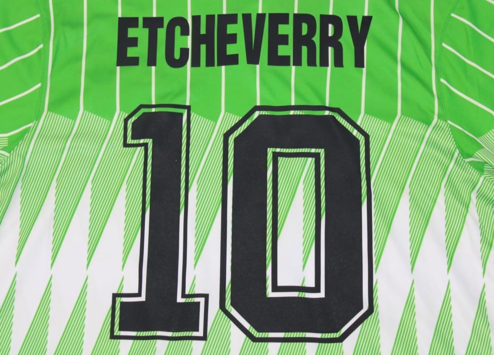 Camisa Retrô Bolivia Home 1995 "Etcheverry" N°.10