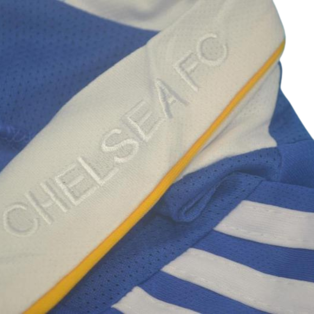 Camisa Retrô Chelsea Home 07/08 UCL Finale Versão "J. Cole" Nº 10