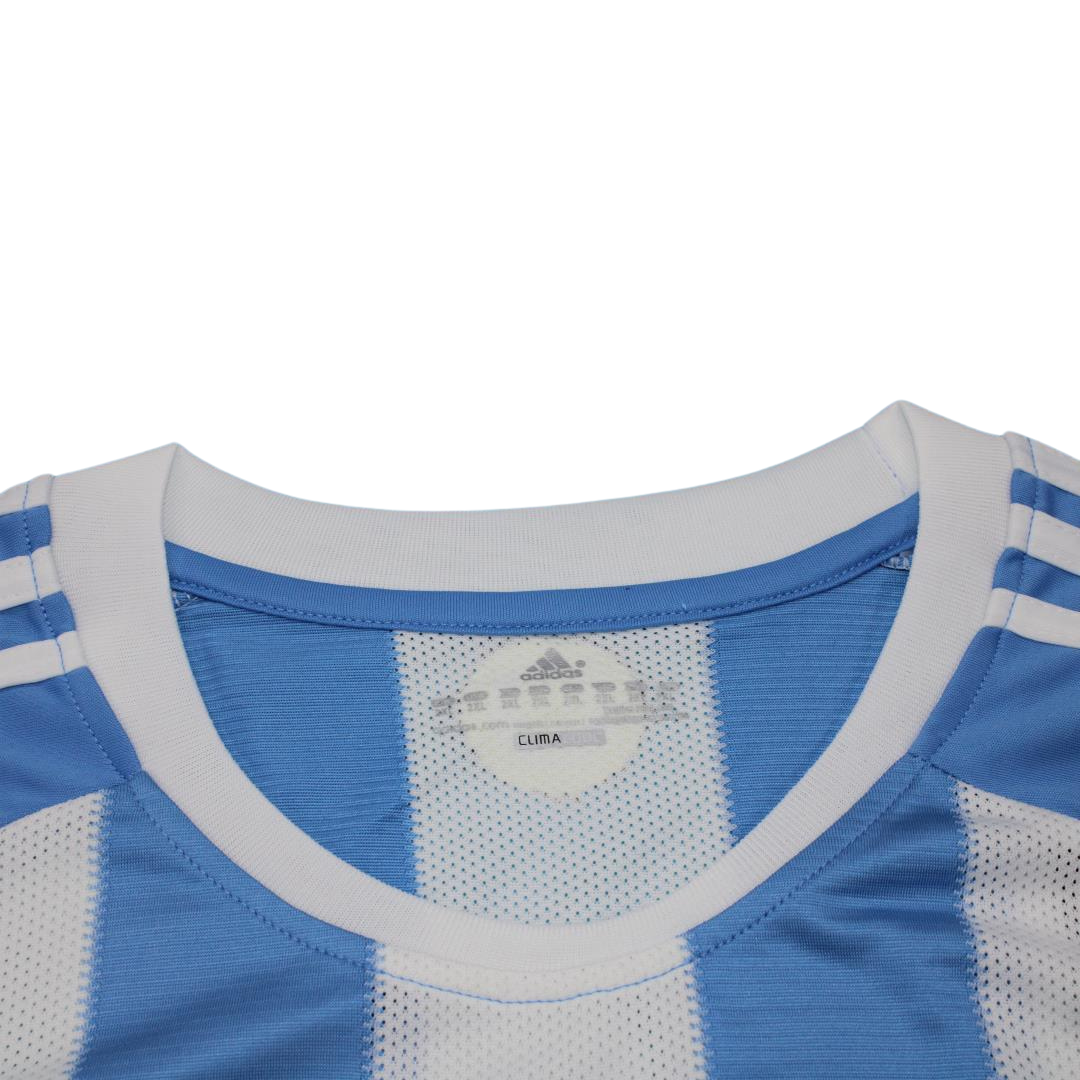 Camisa Retrô Argentina Home 2010 "Tevez" N°.11