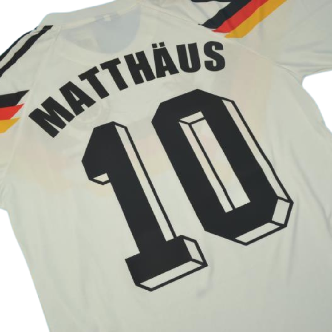 Camisa Retrô Alemanha Home 1990 "Matthäus" N°.10
