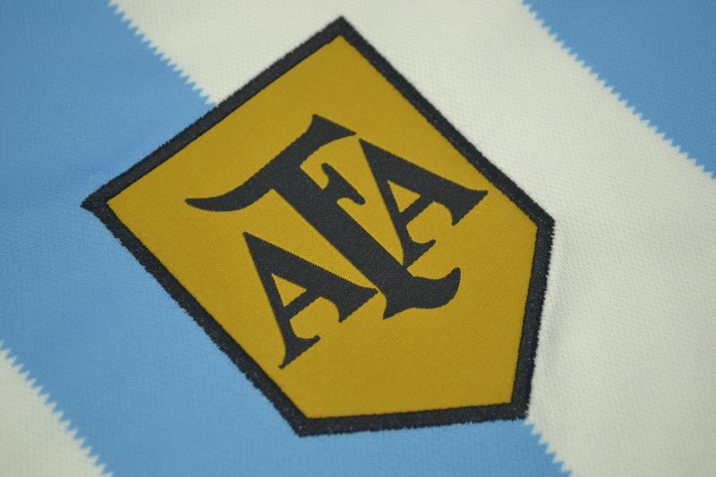 Camisa Retrô Argentina Home 1978 "Maradona" N°.10