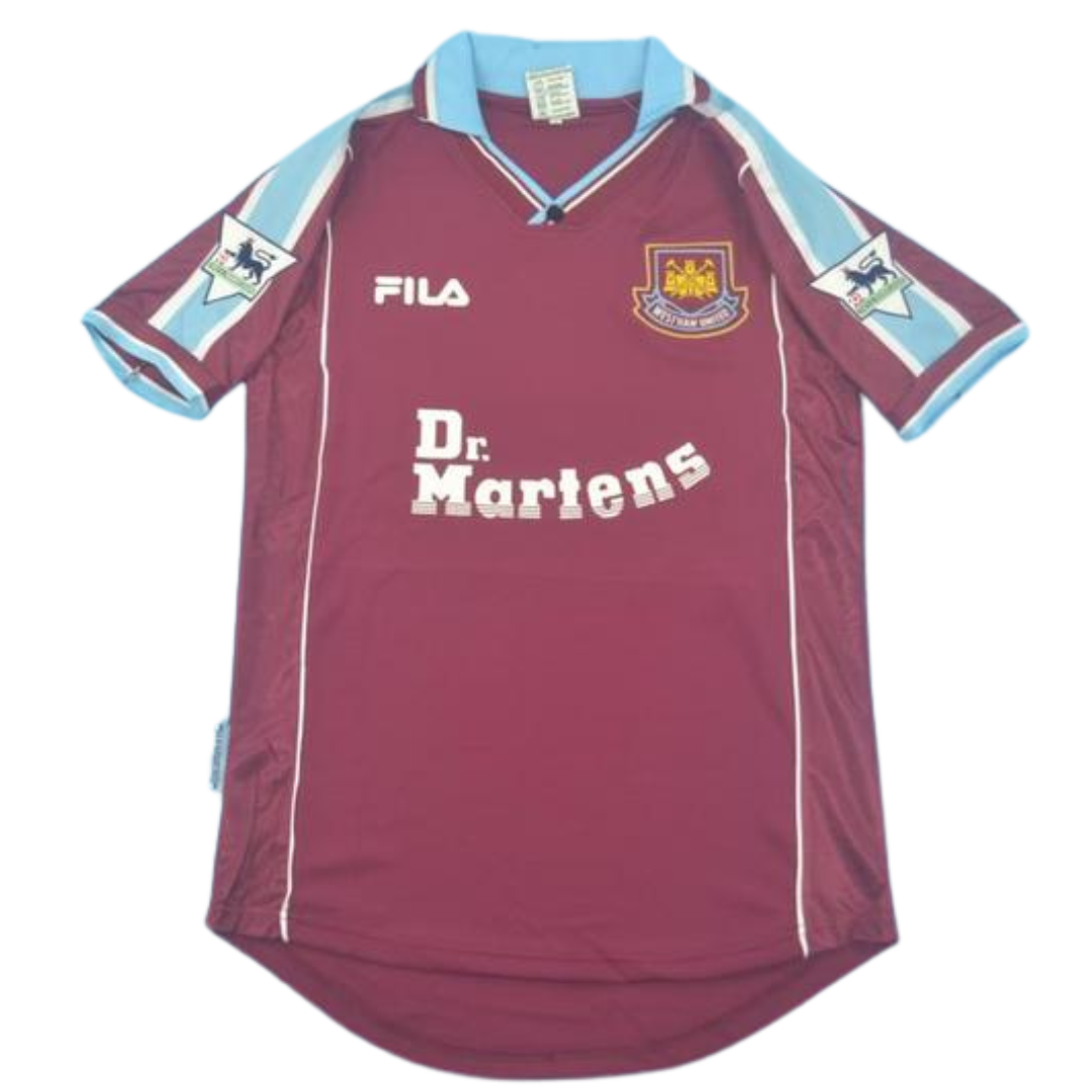 Camisa Retrô West Ham Home 99/01 "Lampard" Nº 18