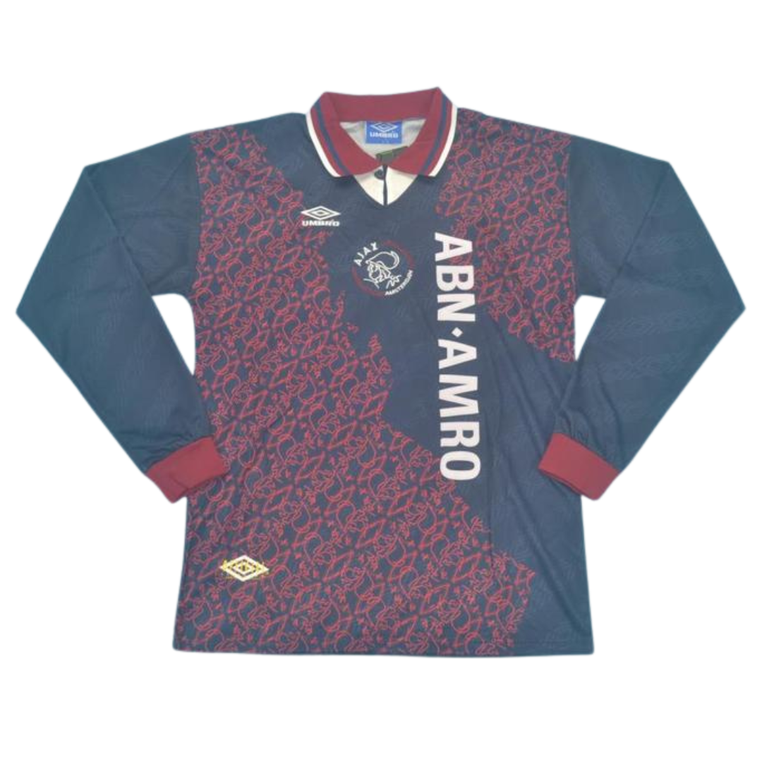 Camisa Retrô Ajax Away Manga Longaa 94/95 "Davids" Nº 8