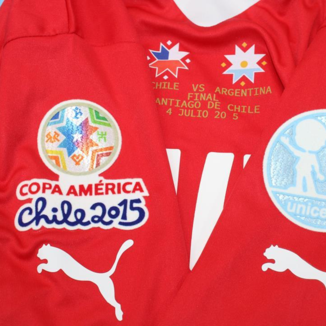 Camisa Retrô União Chile Home 2014 Camisa Retrô American Cup Versão "Fernández" N°14