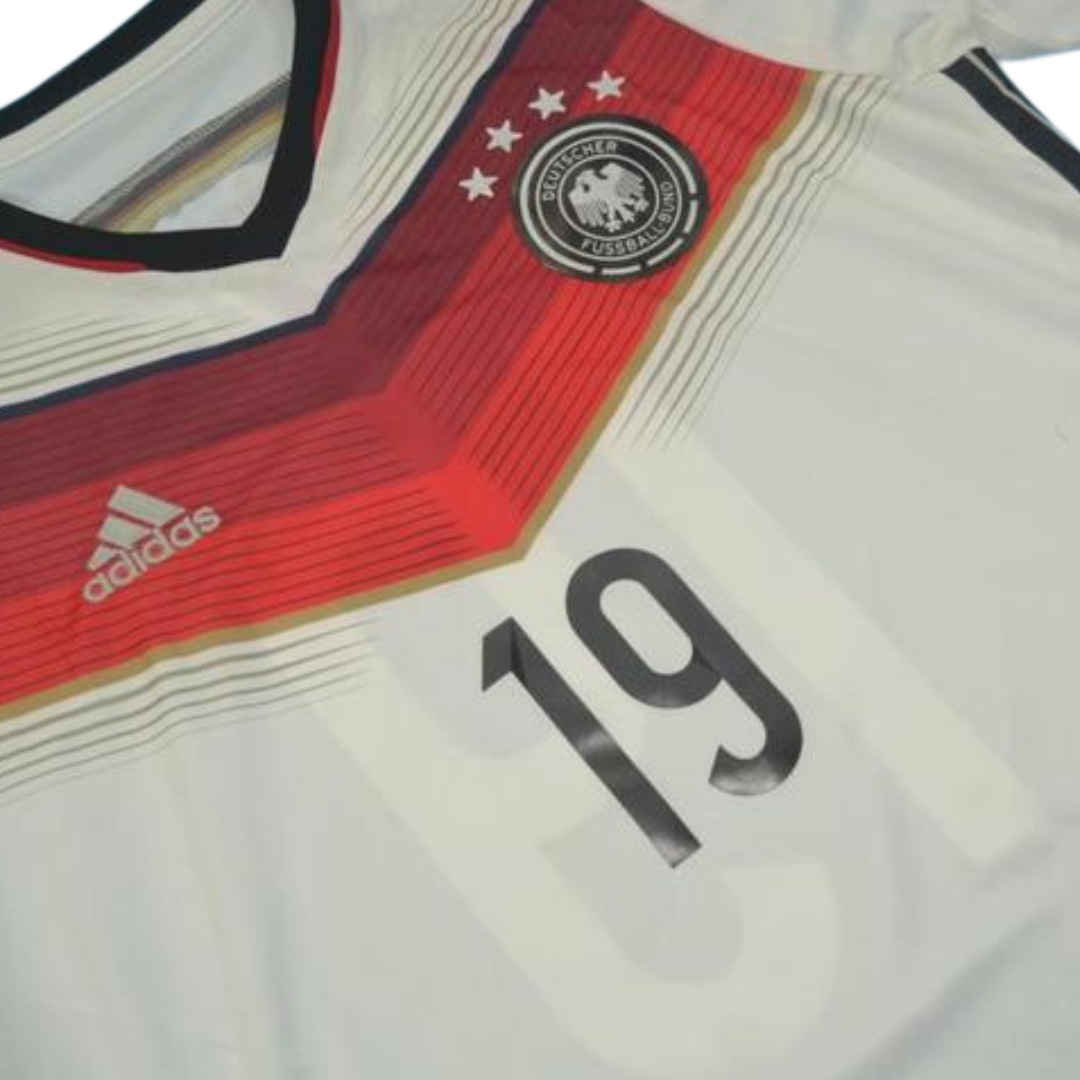 Camisa Retrô Alemanha Home 2014 "Götze" N°.19