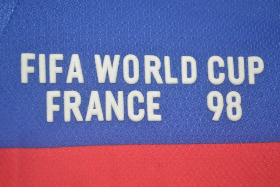Camisa Retrô França Home Copa do Mundo Versão 1998
