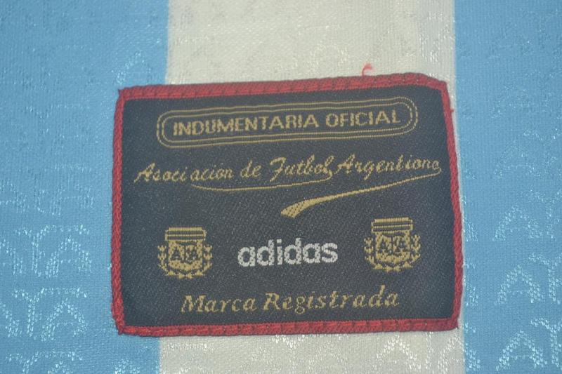 Camisa Retrô Argentina Home 96/97