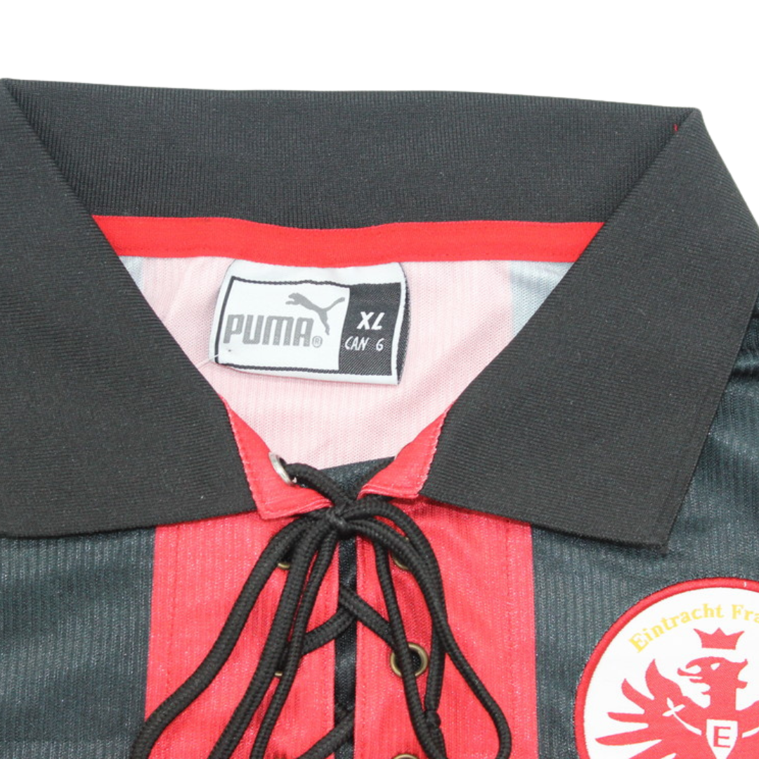 Camisa Retrô tracht Frankfurt Home 99/00 "Fjørtoft" N°.9