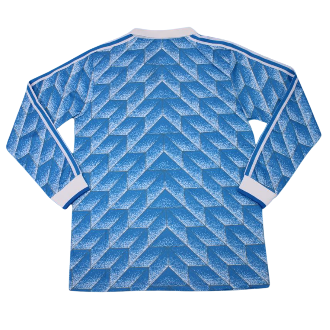 Camisa Retrô Alemanha Home  Manga Longaa 1988