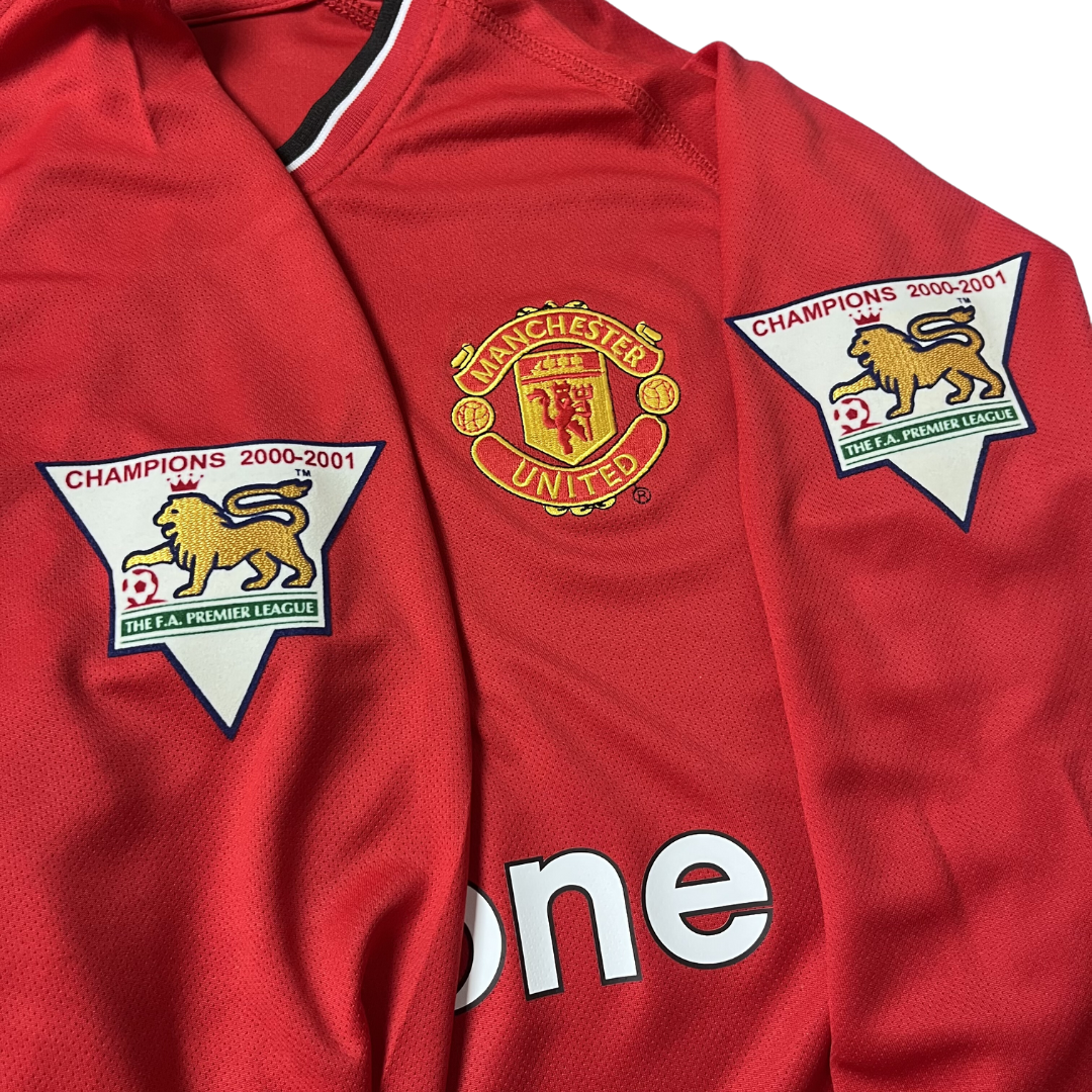 Camisa Retrô Manchester United 00/02 Home "Beckham" Nº7