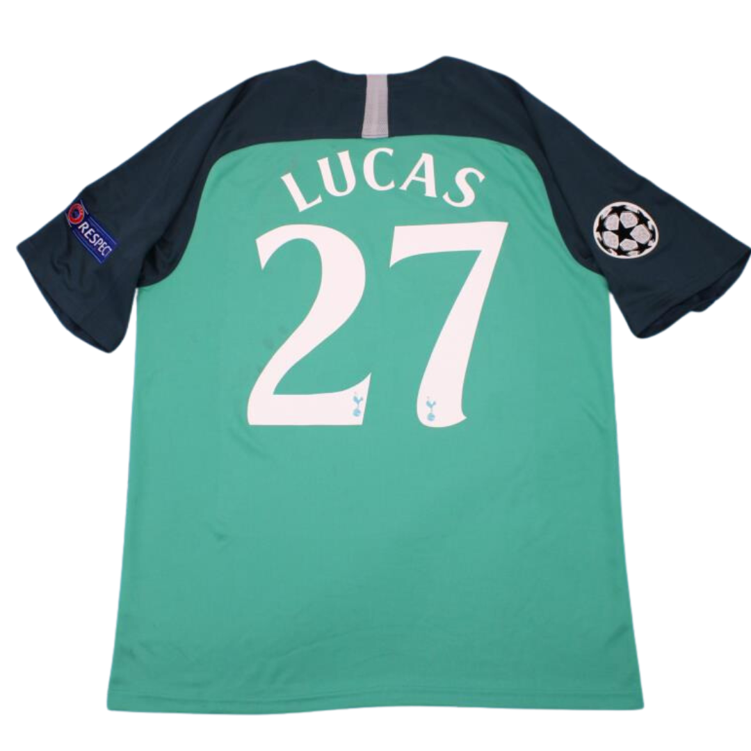 Camisa Retrô Tottenham Third Away 18/19 "Lucas" Nº27