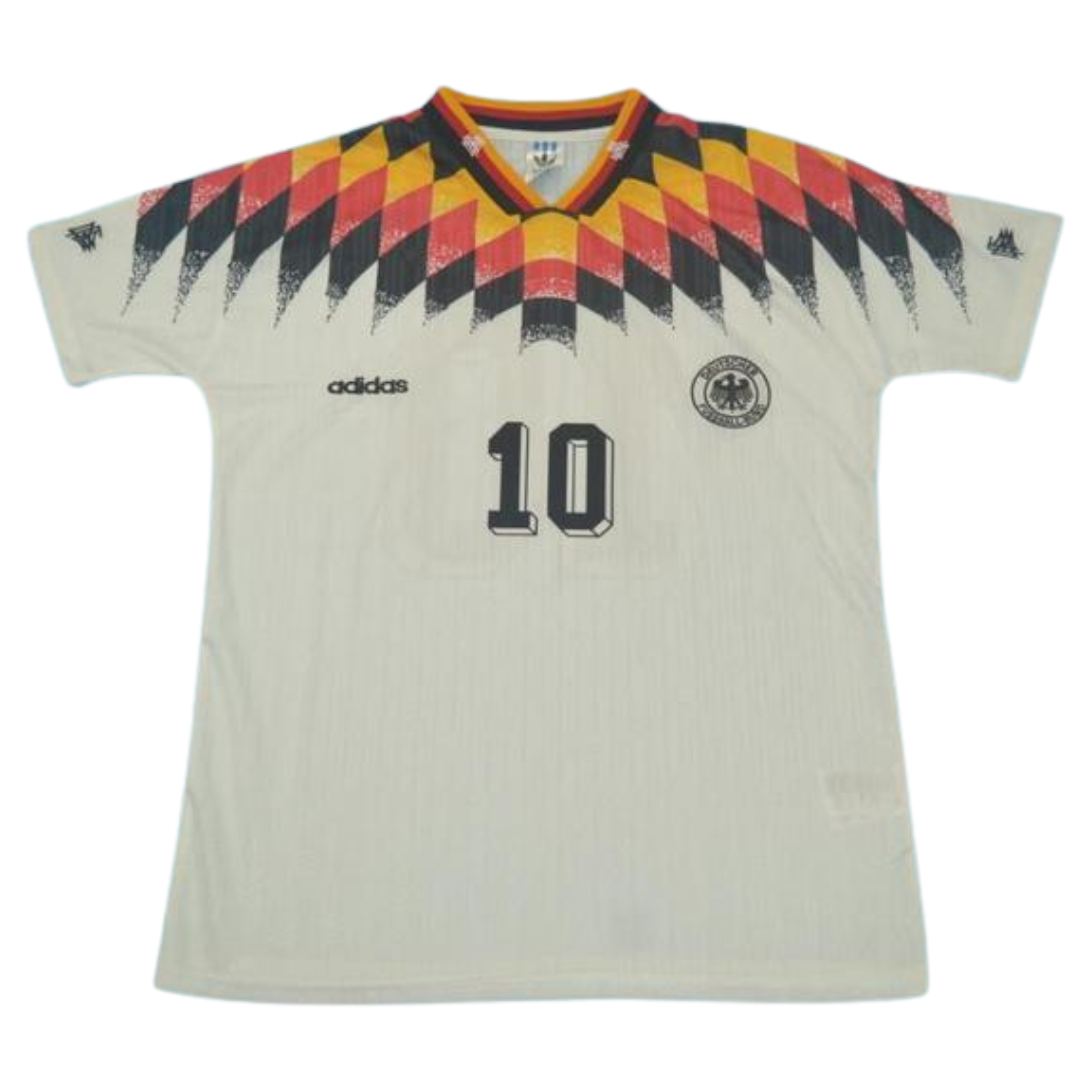 Camisa Retrô Alemanha Home 1994 "Matthäus" N°.10