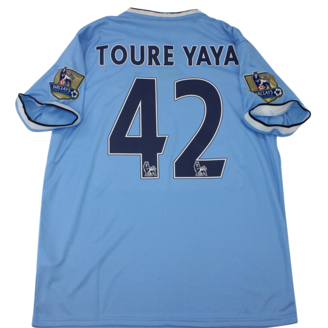 Camisa Retrô Manchester City 13/14 "Toure Yaya" Nº42