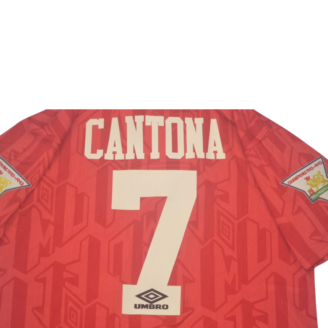 Camisa Retrô Manchester United Home 92/94 "Cantona" Nº7