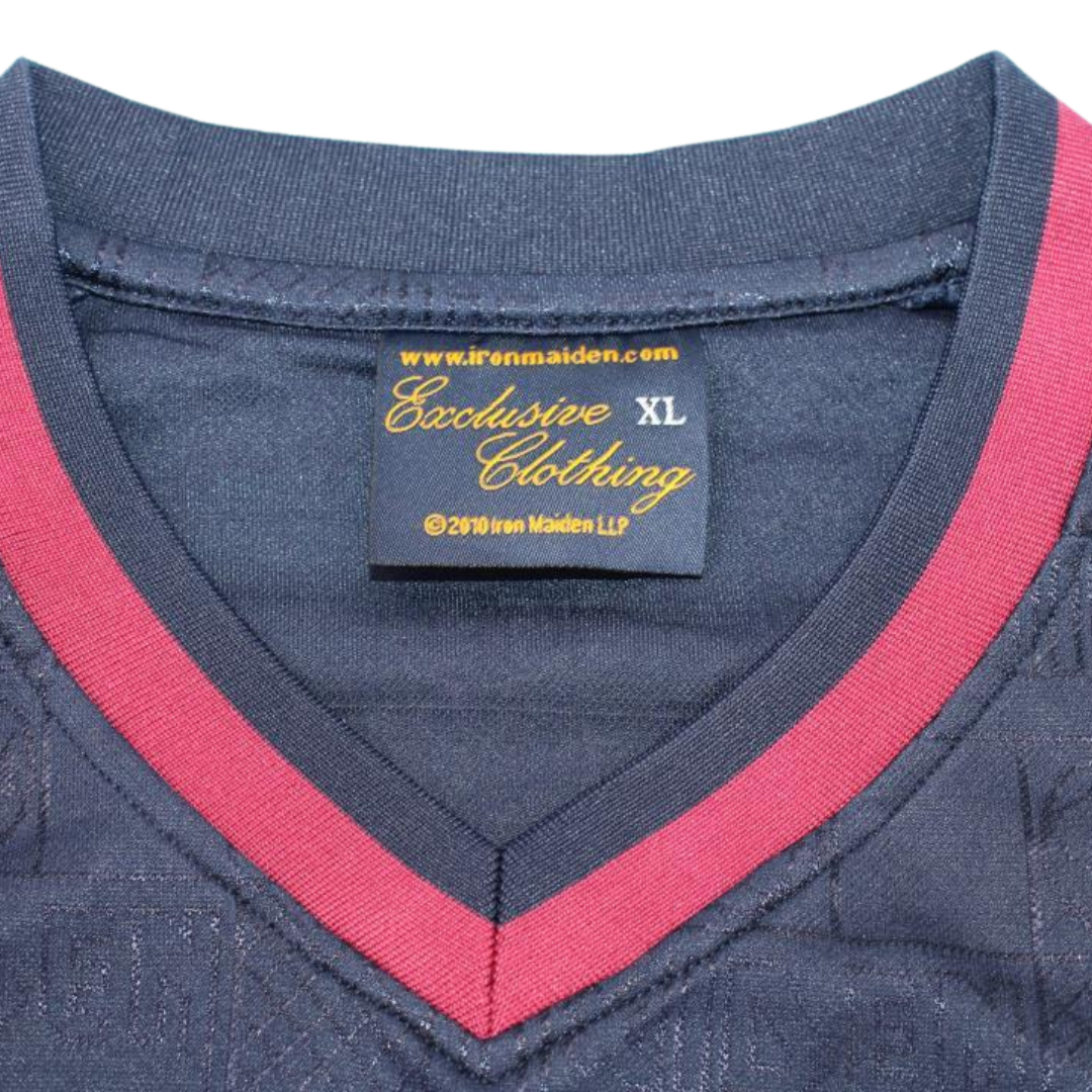 Camisa Retrô Iron Maiden Away Nº 10