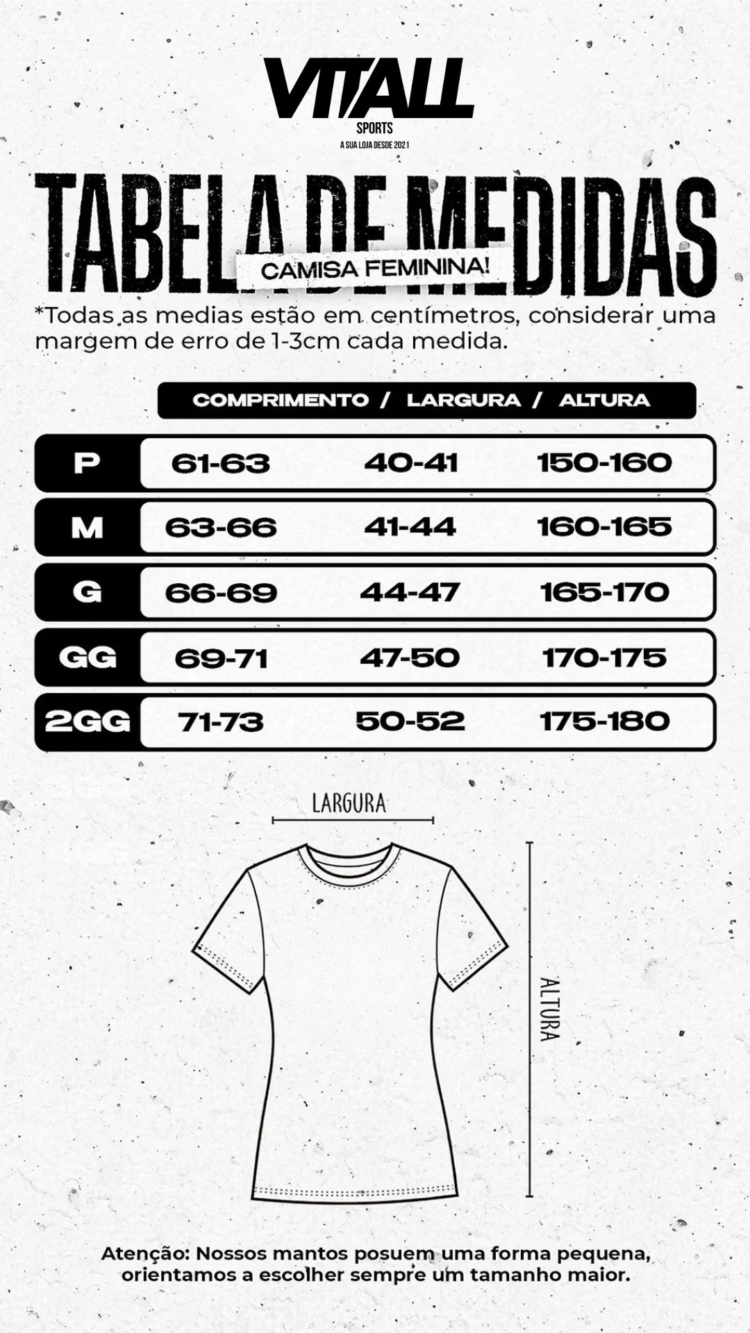 Tabela Feminina