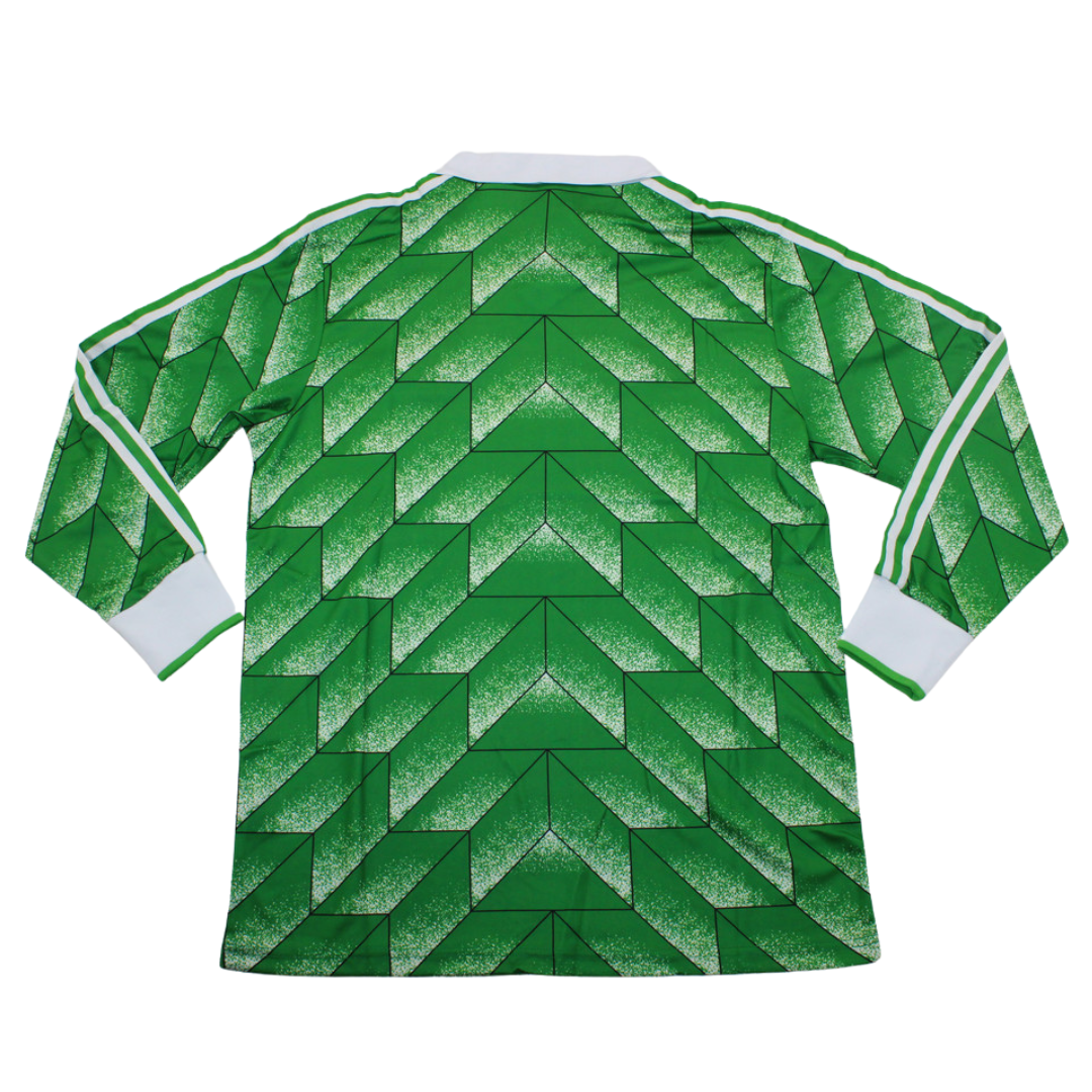 Camisa Retrô Alemanha Away  Manga Longaa 1990