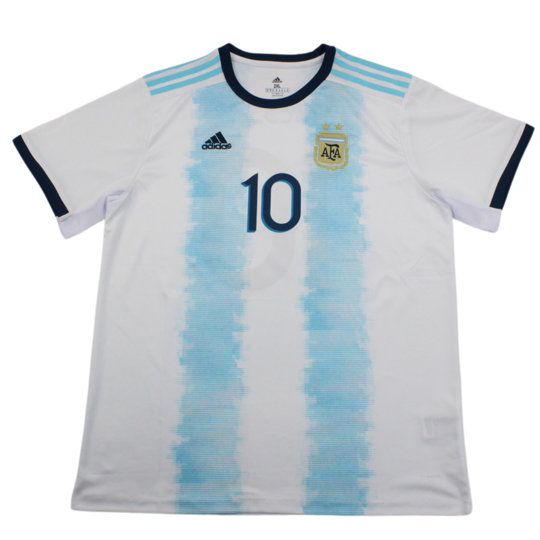 Camisa Retrô Argentina Home 2019 "Messi" N°.10