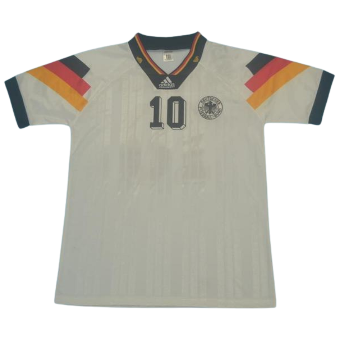 Camisa Retrô Alemanha Home 1992 "Matthäus" N°.10