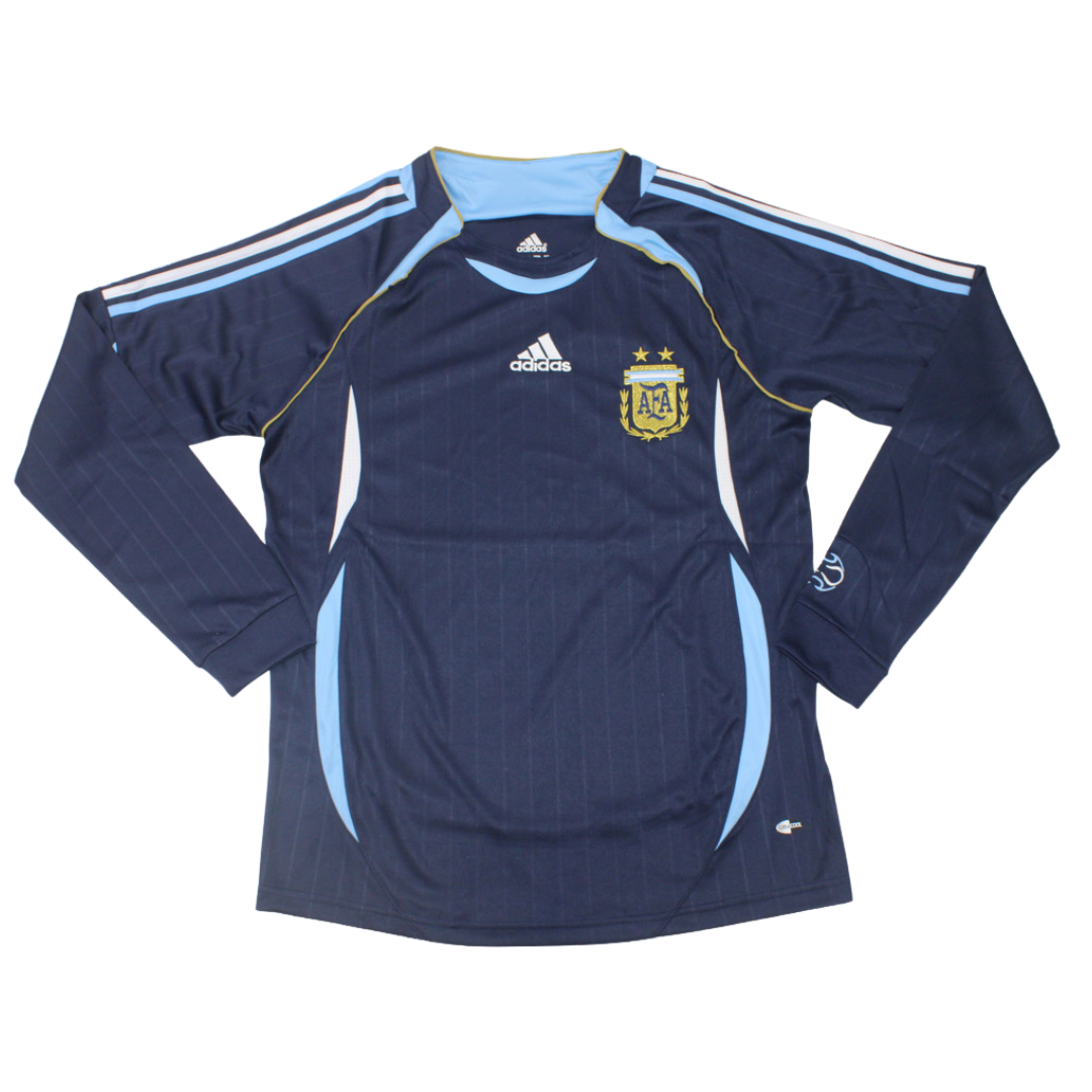 Camisa Retrô Argentina Away Manga Longaa 2006