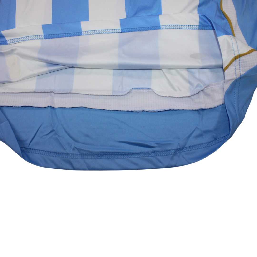 Camisa Retrô Argentina Home Weltmeisterschaft Versão Manga Longaa 2006 "Messi" N°.19
