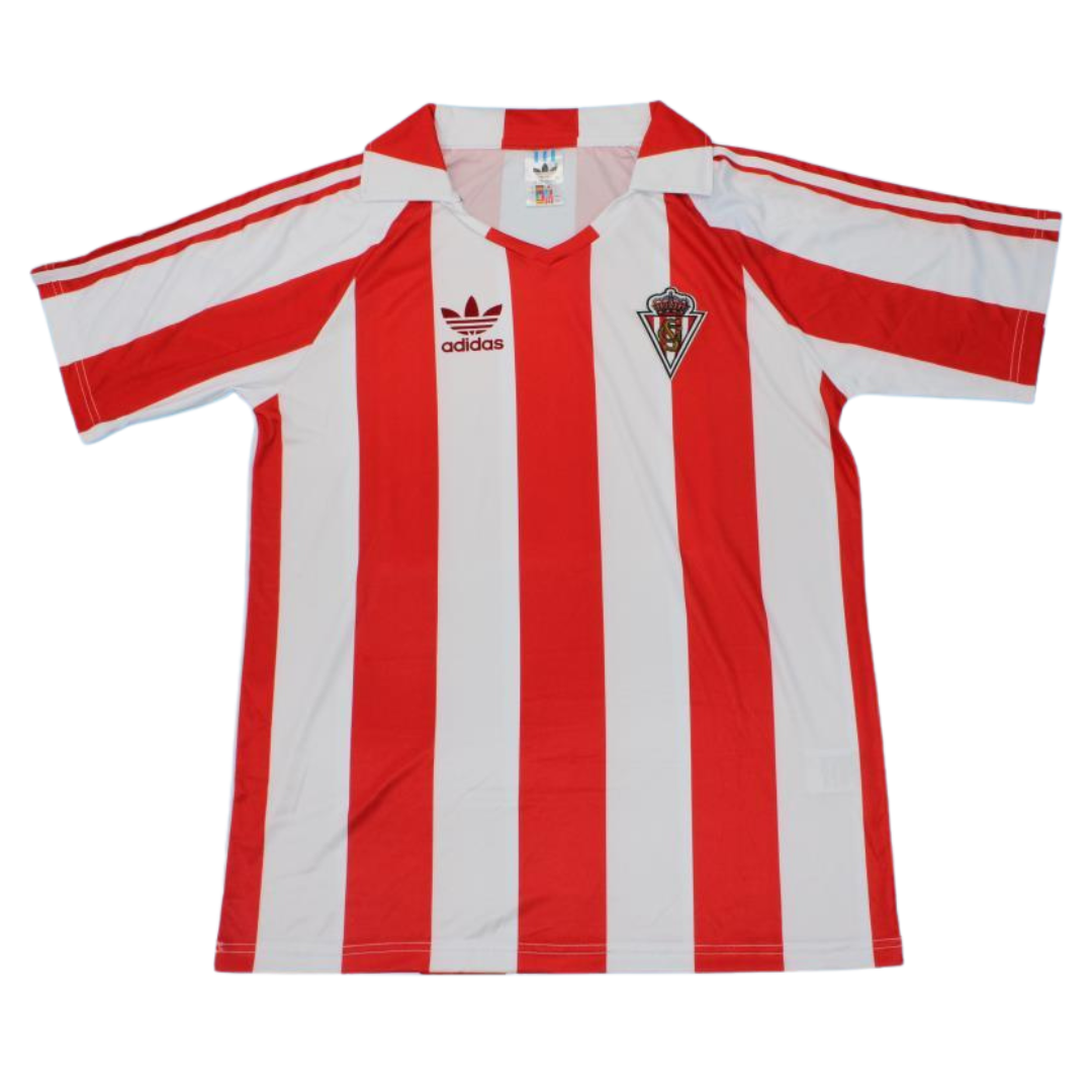 Camisa Retrô Sporting de Gijón EEspecial Versão 85/86