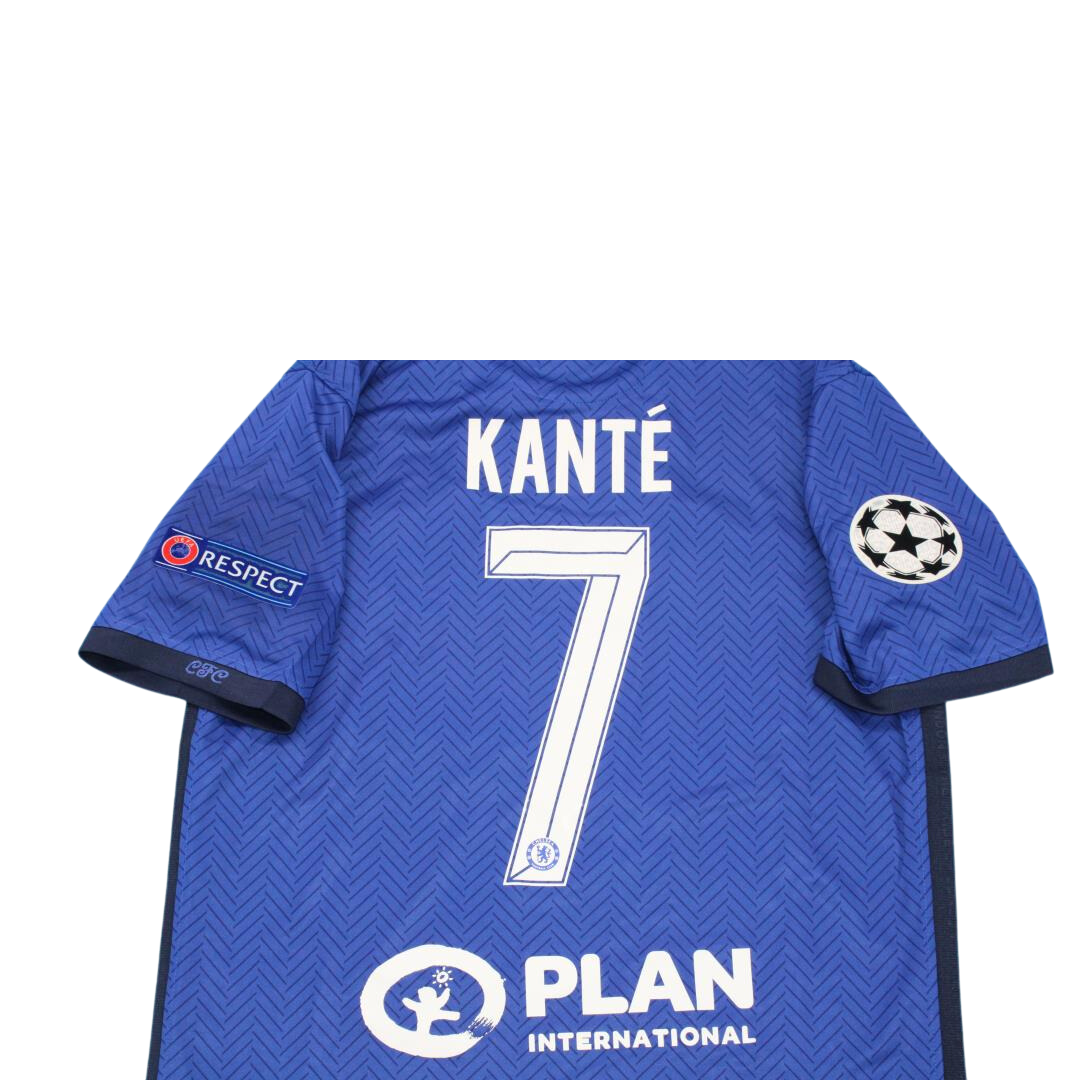 Camisa Retrô Chelsea 20/21 UCL Final "Kanté" Nº7