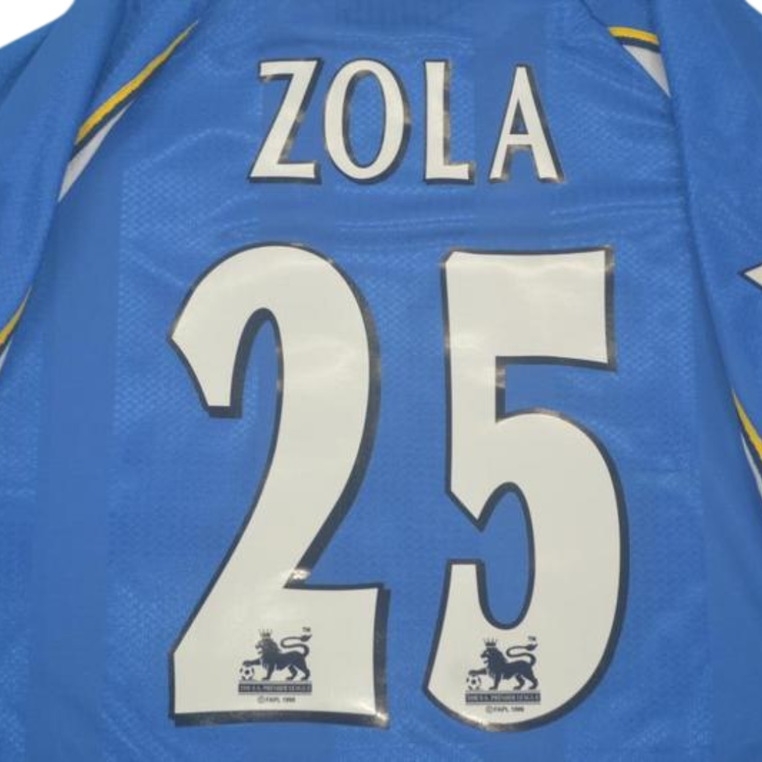 Camisa Retrô Chelsea Home 97/99 "Zola" Nº 25