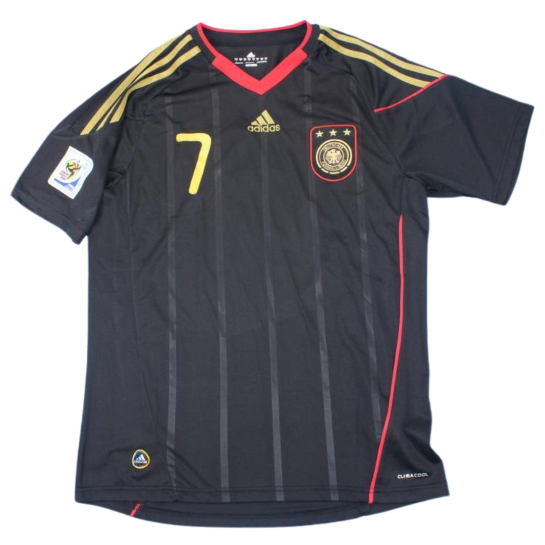Camisa Retrô Alemanha Away  Copa do Mundo Versão 2010 "Schwsteiger" N°.7