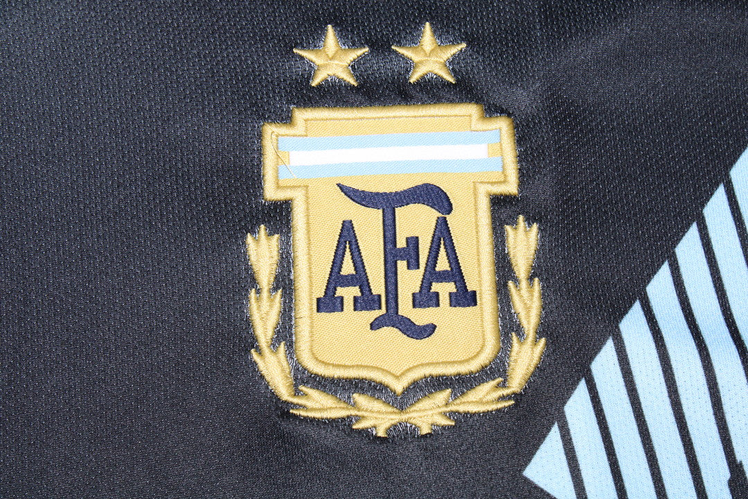 Camisa Retrô Argentina Away Copa do Mundo Versão 2018 "Messi" N°.10