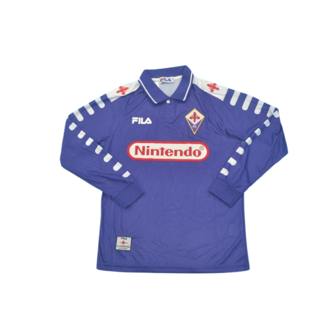 Camisa Retrô Fiorentina Home Longa