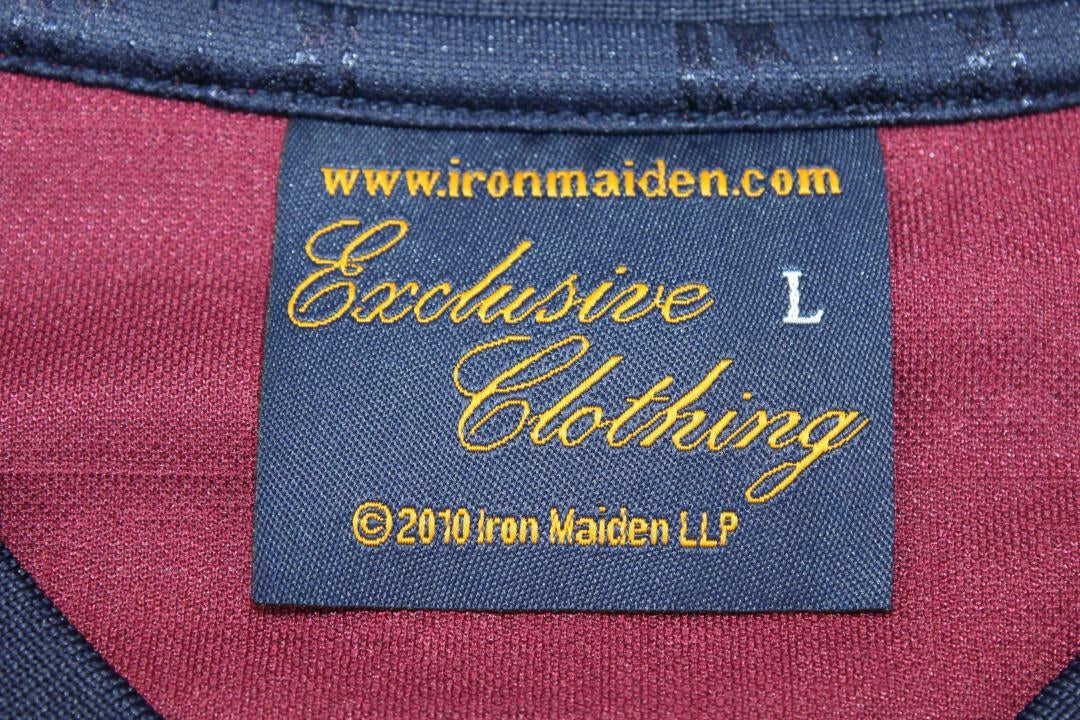 Camisa Retrô Iron Maiden Home Nº 10