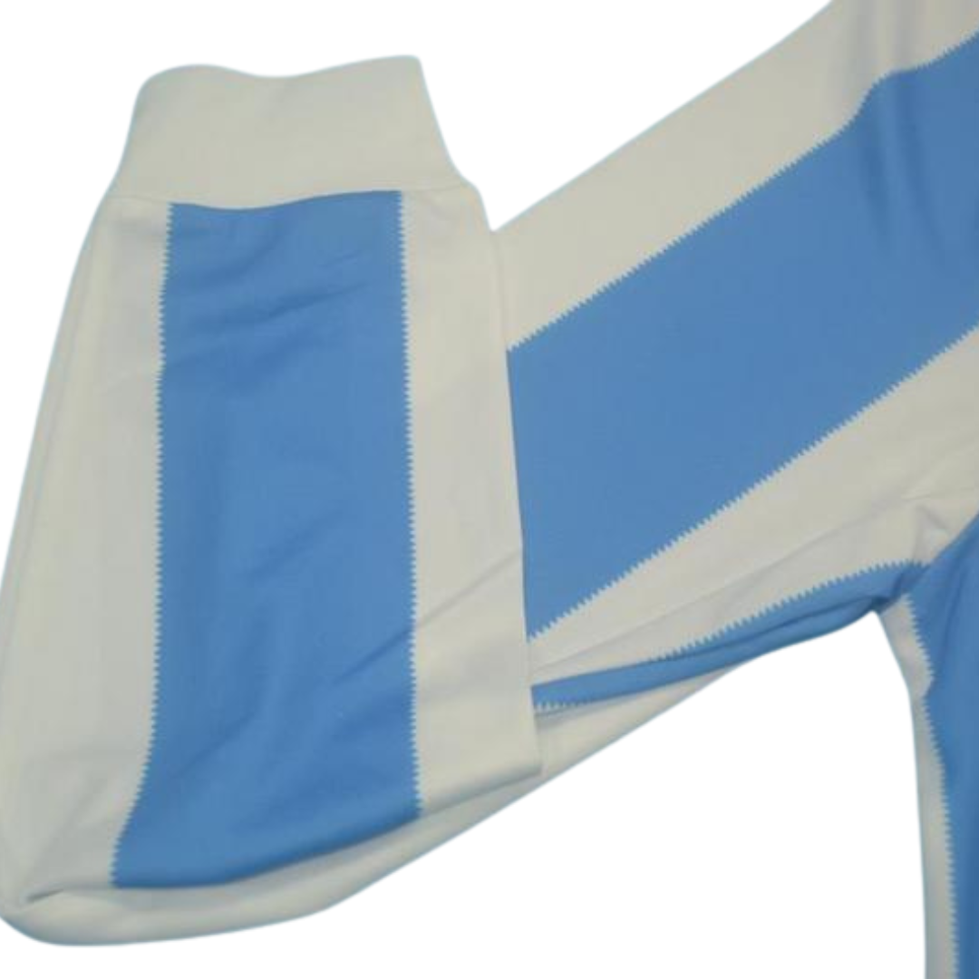 Camisa Retrô Argentina Home Manga Longaa 1986