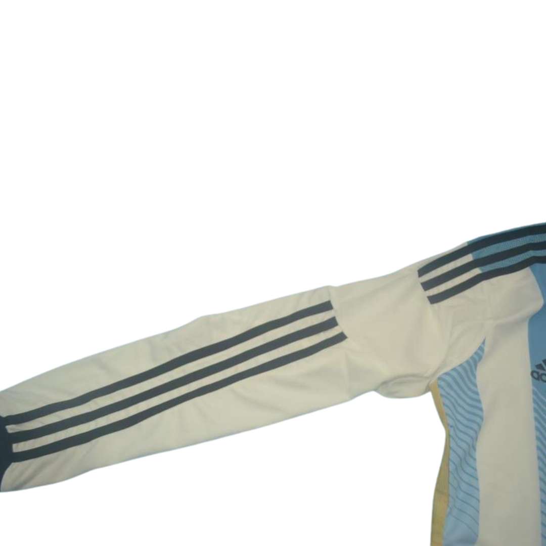 Camisa Retrô Argentina Home Manga Longaa 2014
