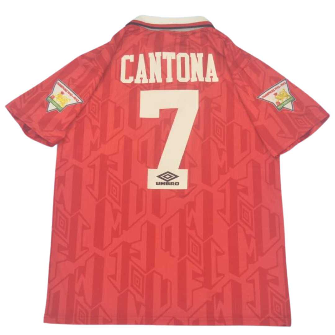 Camisa Retrô Manchester United Home 92/94 "Cantona" Nº7