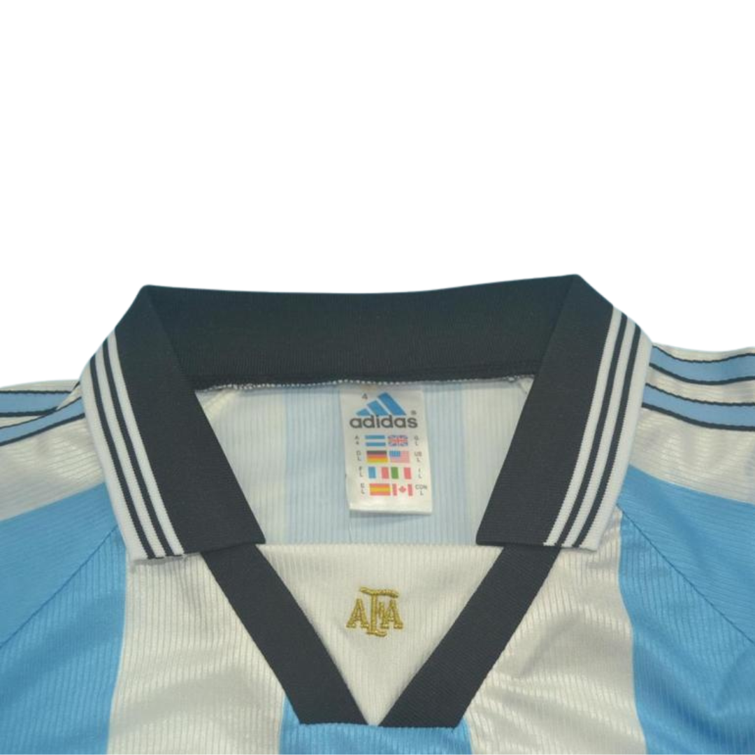 Camisa Retrô Argentina Home 1998 "Batistuta" N°.9