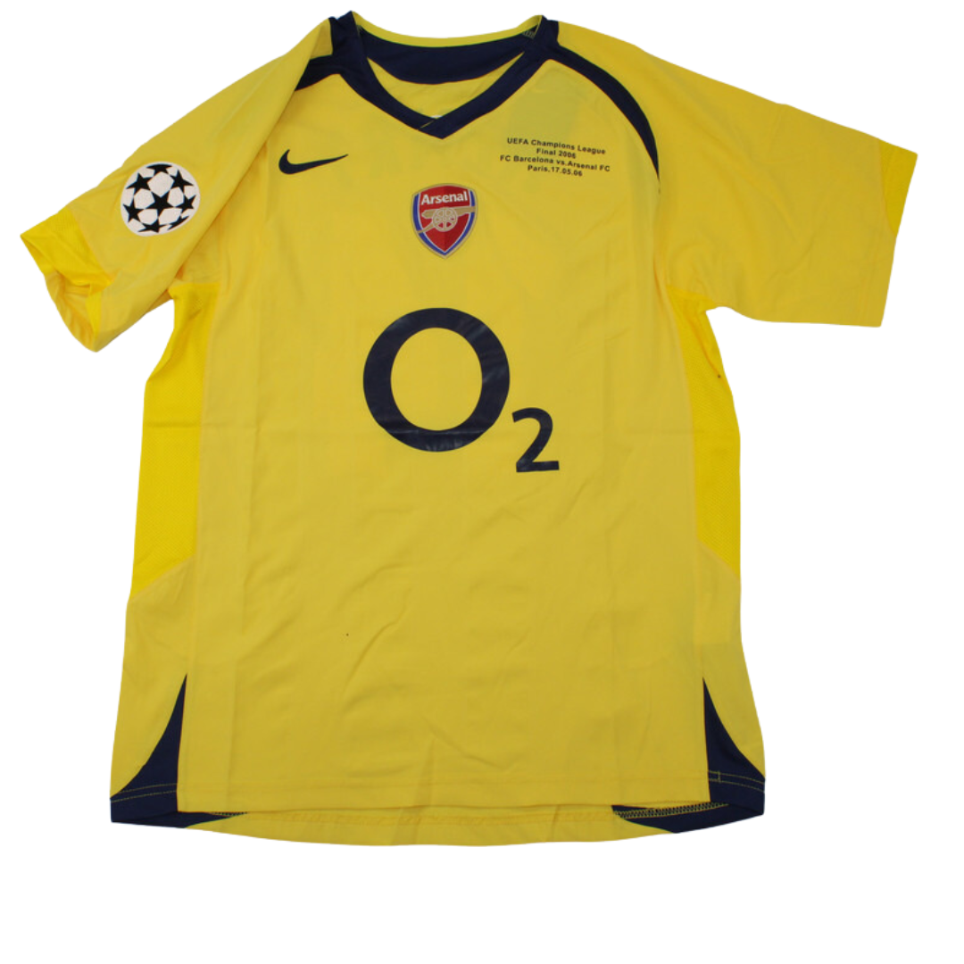 Camisa Retrô Arsenal Away  05/06 "HeN°y" Nº14