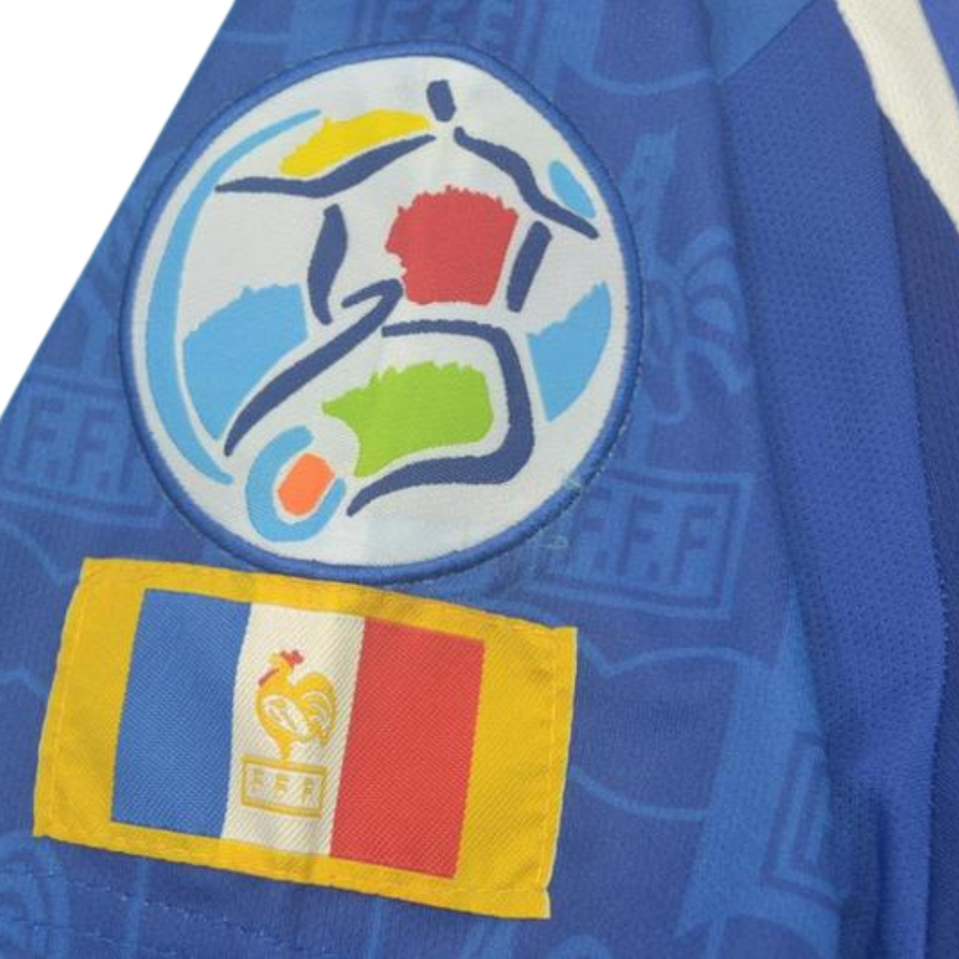 Camisa Retrô França Home 1996 "Zidane" N°10